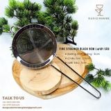  Fine Strainer Black 9cm Lưới Sâu 