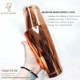  Bộ Boston Shaker Copper 2 Layer 