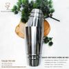 Bộ Shaker Crafthouse Không Đế Inox