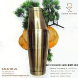  Bộ Boston Shaker 2 Layer Dirty Gold 