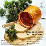  Fire Rolling Cup Copper / Ca Roll Lửa Màu Đồng 