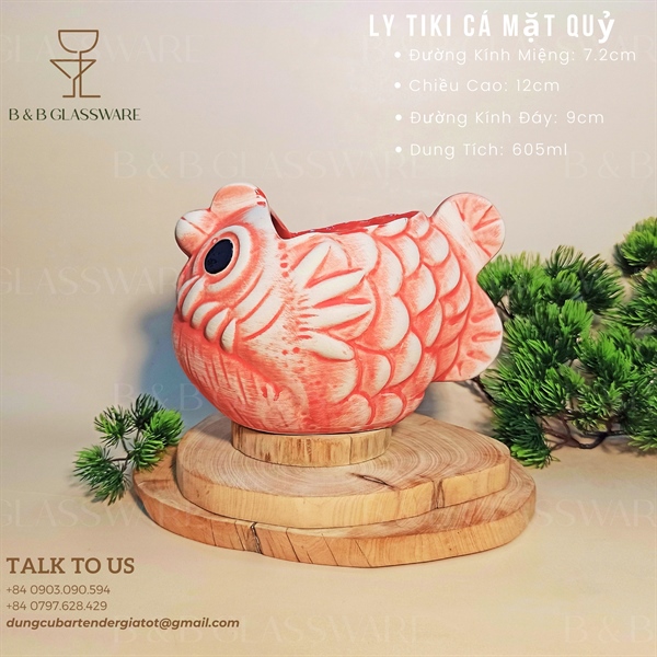 Ly Sứ Tiki Hồng Hạc - A42 – B&B Supplier