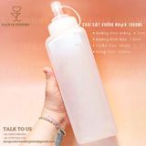  Chai Sốt Vuông Nhựa 1000ml 