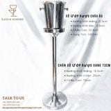  Bộ Chân Inox Và Xô Ướp Rượu Vang 