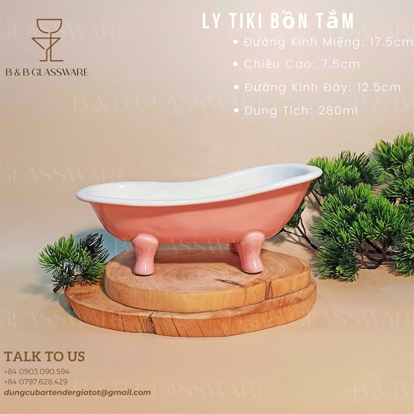 Ly Sứ Tiki Hồng Hạc - A42 – B&B Supplier