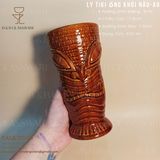 Ly Sứ Tiki Ống Khói Nâu - A9 
