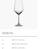  Lead-free crystal Goblet glass wine glass S83BJ54 