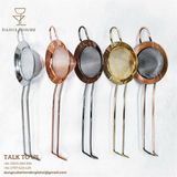  Fine Strainer Dirty Copper 8Cm / Vợt Lược Cocktail Màu Đồng Cổ 8Cm 