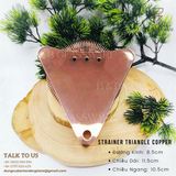  Lược Đá Tam Giác Màu Đồng / Strainer Triangle Copper 