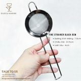  Fine Strainer Black 8Cm / Vợt Lược Cocktail Màu Đen 8Cm 