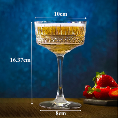  Pasabahce Cocktail Glass made in Turkey Lead-Free 210ml 