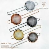  Fine Strainer Dirty Copper 8Cm / Vợt Lược Cocktail Màu Đồng Cổ 8Cm 