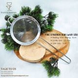  Fine Strainer 9cm Lưới Sâu 