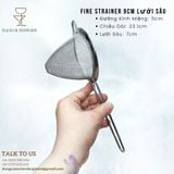  Fine Strainer 9cm Lưới Sâu 