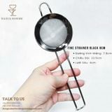  Fine Strainer Black 8Cm / Vợt Lược Cocktail Màu Đen 8Cm 