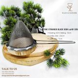  Fine Strainer Black 9cm Lưới Sâu 