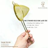  Fine Strainer Gold 9cm Lưới Sâu 