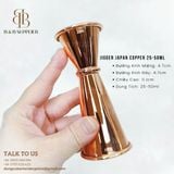 Jigger Japan Copper 25-50ml 