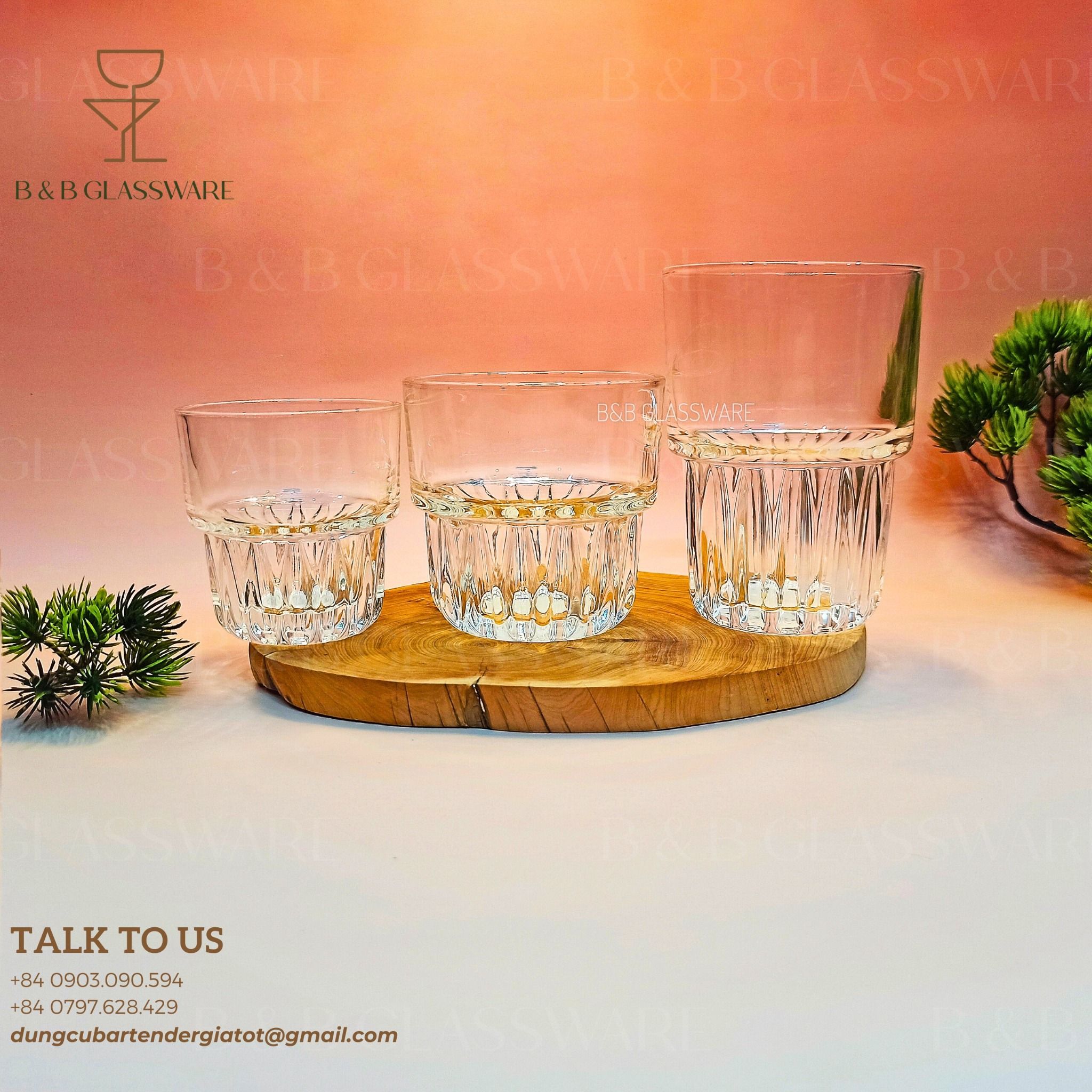  Ly Cafe Hai Tầng Size Nhỏ K1505 