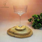  Ly Cocktail Sọc Hoa Văn The Wave 