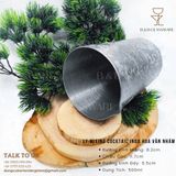  Ly Mixing Cocktail Inox Hoa Văn Nhám 