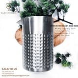  Ly Mixing Inox 2 Lớp Disco Nhám 