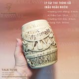  Ly Sứ Tiki Thùng Gỗ (Mẫu Ngẫu Nhiên) 