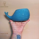  Ly Sứ Tiki Cá Heo Xanh - A47 