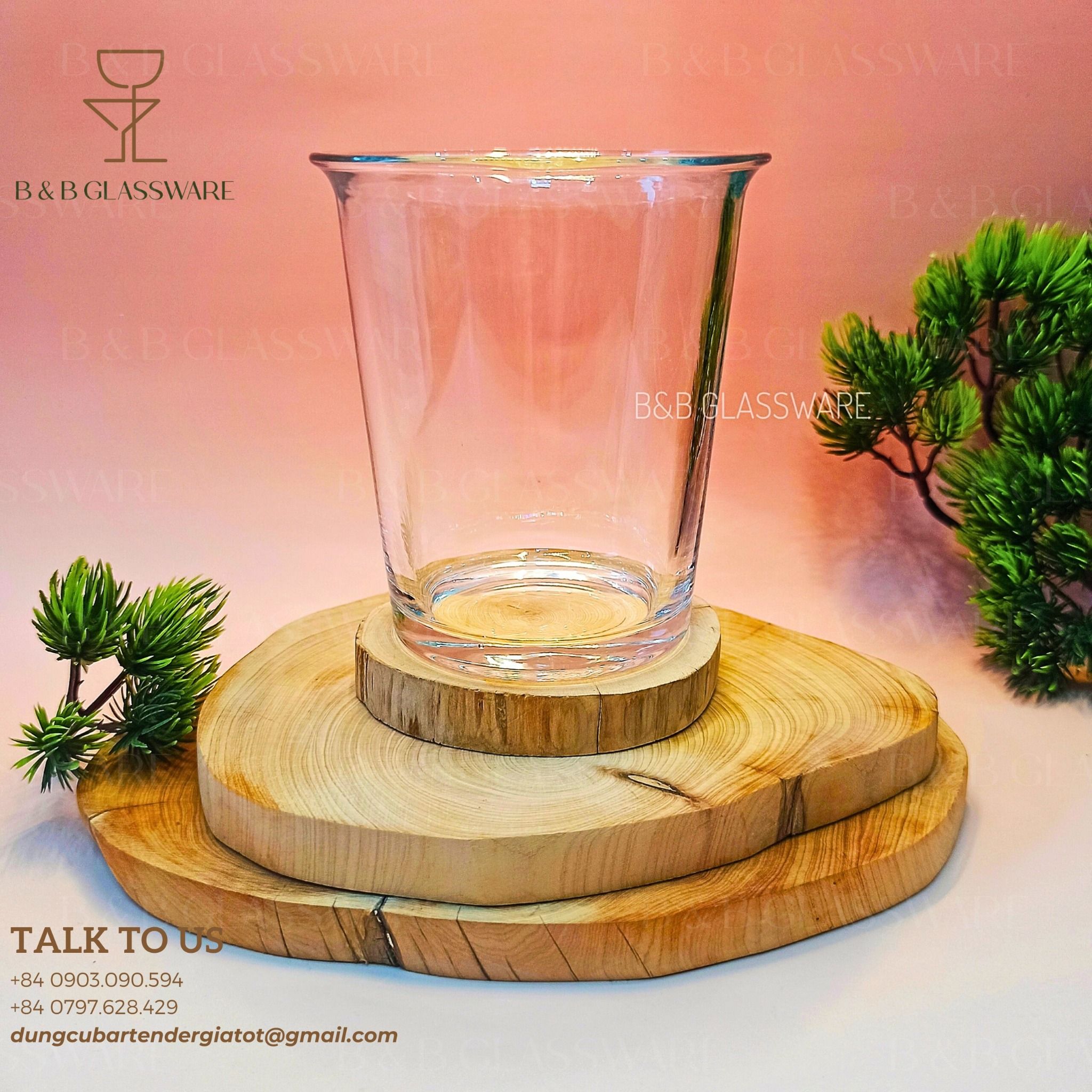  Ly Tumbler Miệng Loe Size Lớn 86105 