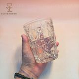  Ly Whisky Khắc Hoa Văn Châu Âu 