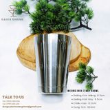  Mixing Inox 2 Đáy 500ml 