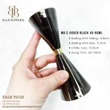  Mr.S Jigger Black 45-60ml 