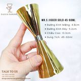  Mr.S Jigger Gold 45-60ml 