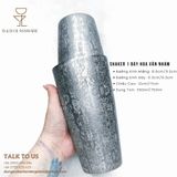 Bộ Shaker 1 Đáy Hoa Văn Nhám 