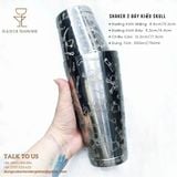  Bộ Shaker 2 Đáy Kiểu Skull 