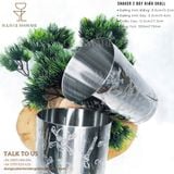  Bộ Shaker 2 Đáy Kiểu Skull 