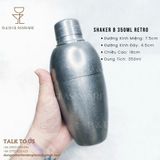  Shaker B 350ml Retro 