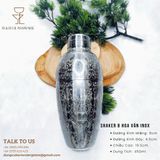  Shaker B Hoa Văn Inox 