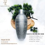  Shaker B Hoa Văn Inox Nhám 