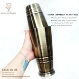  Bộ Shaker Crafthouse F1 Dirty Gold 