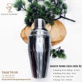  Shaker Phong Cách Châu Âu 