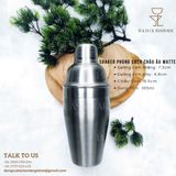  Shaker Phong Cách Châu Âu Matte 