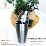  Shaker Phong Cách Châu Âu Matte 