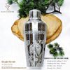Shaker Yiyi Hoa Văn Inox 395ml