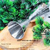  Smart Jigger Hoa Văn Chiếc Lá 