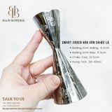  Smart Jigger Hoa Văn Chiếc Lá 