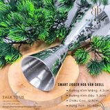  Smart Jigger Hoa Văn Skull 