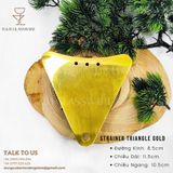  Lược Đá Tam Giác Màu Vàng / Strainer Triangle Gold 