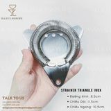  Lược Đá Tam Giác Màu Inox / Strainer Triangle Inox 