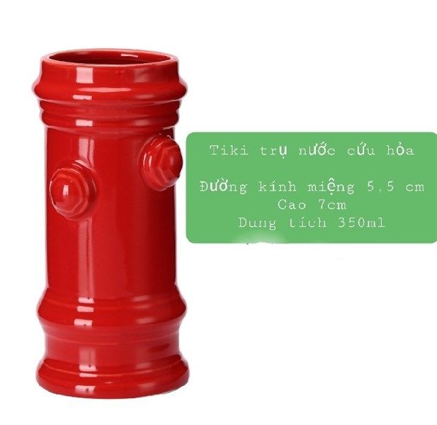  Tiki Trụ Nước Cứu Hỏa 350ml 